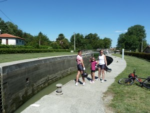 Rencontre avec les écluses